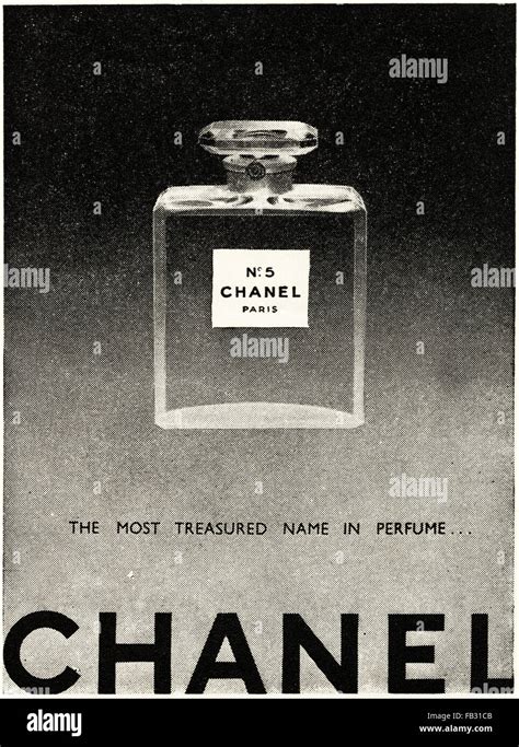 Chanel fragrance 50s